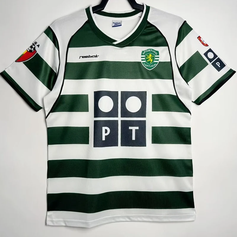 Camiseta clásica de Sporting en el campo